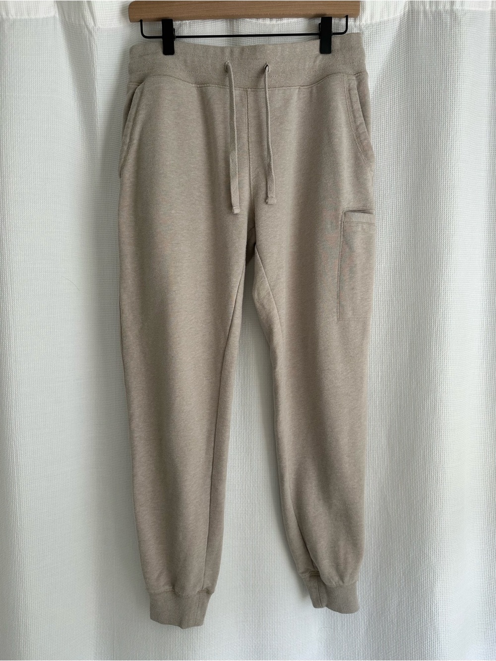 Alternative Men’s Taupe Drawstring Jogger Pants, S